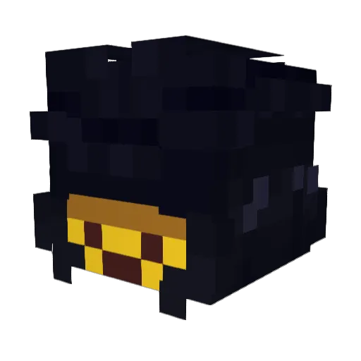 Redeeri Minecraft avatar head, 3D render