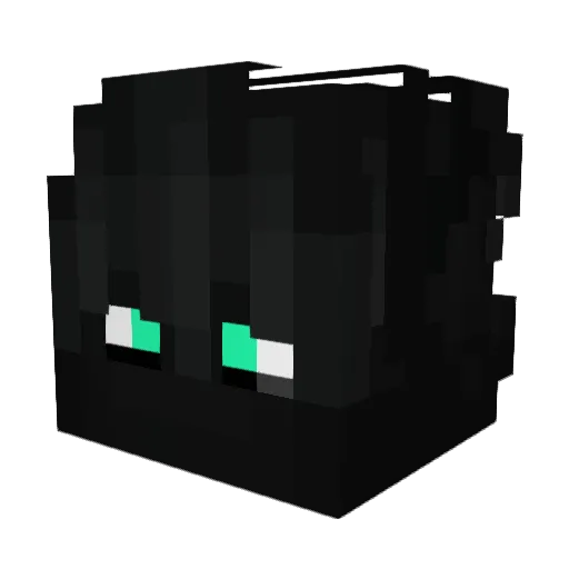 Redfire22 Minecraft avatar head, 3D render