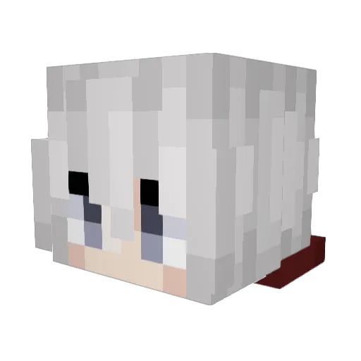 Redgrave556 Minecraft avatar head, 3D render