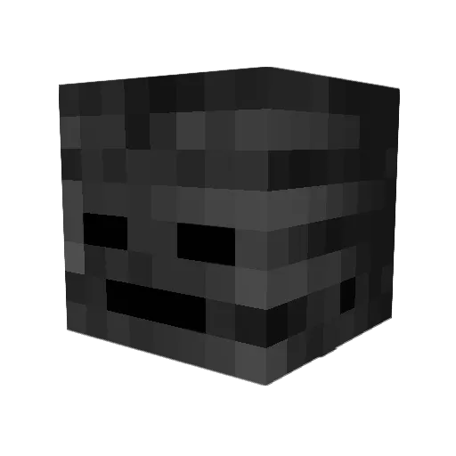Redice0129 Minecraft avatar head, 3D render