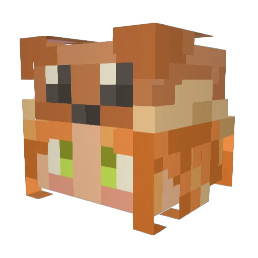 Redifern80 Minecraft avatar head, 3D render