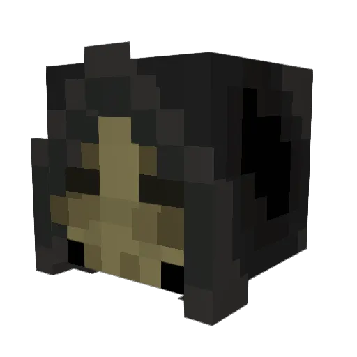 Rediga_Tysken Minecraft avatar head, 3D render