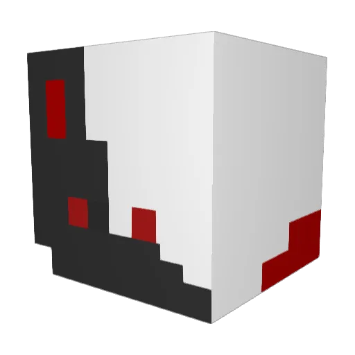 Redkiller_XD Minecraft avatar head, 3D render