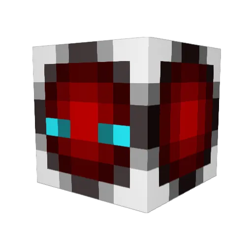 Redkillervingui Minecraft avatar head, 3D render