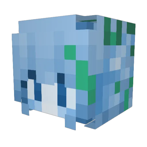 Redlizzy00 Minecraft avatar head, 3D render