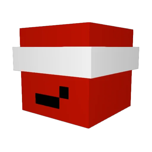 Redmenace911 Minecraft avatar head, 3D render