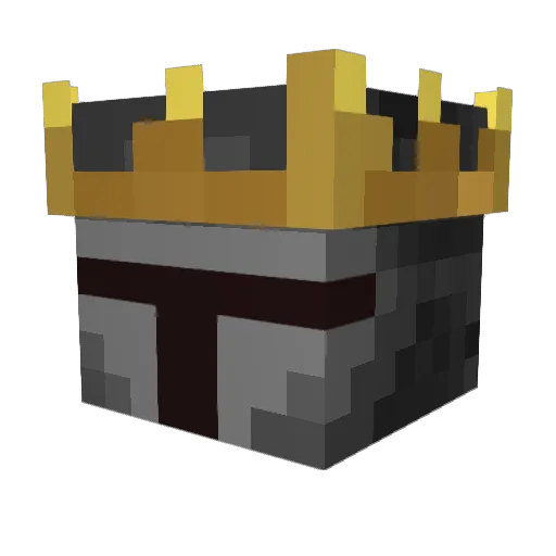 Rednal10 Minecraft avatar head, 3D render