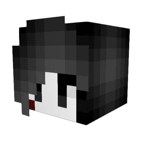 Redneck_Wolf Minecraft avatar head, 3D render