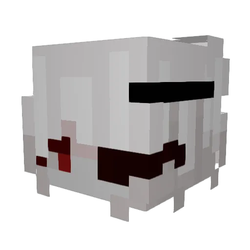 Redour_ Minecraft avatar head, 3D render