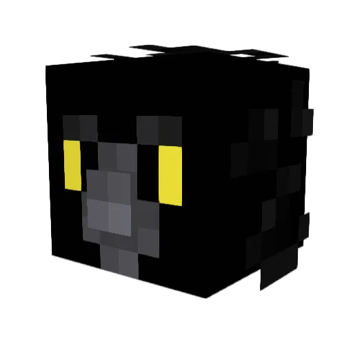Redpanda7398 Minecraft avatar head, 3D render