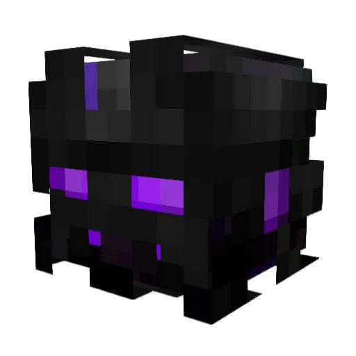 Redruby114514 Minecraft avatar head, 3D render