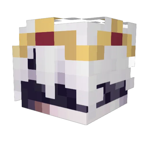 Redstar_MC Minecraft avatar head, 3D render