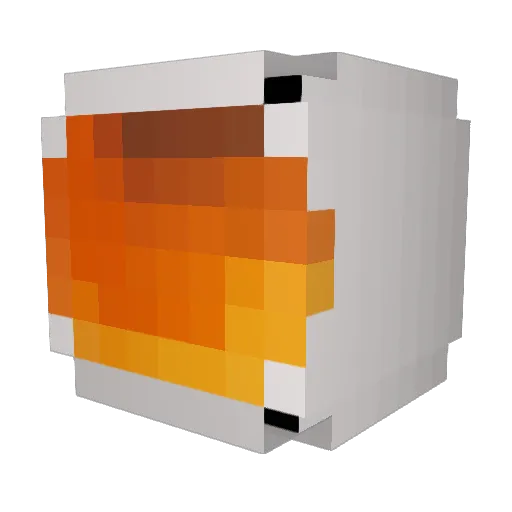 RedstoneBS Minecraft avatar head, 3D render