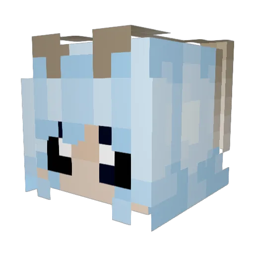 RedstoneChemist0 Minecraft avatar head, 3D render