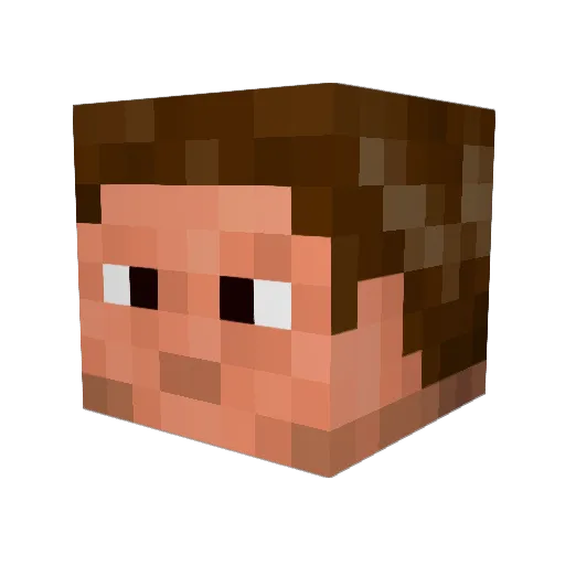 RedstoneMiner159 Minecraft avatar head, 3D render