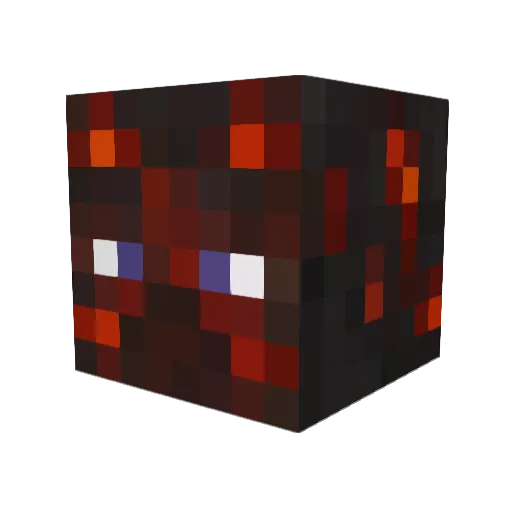 RedstoneSkew Minecraft avatar head, 3D render