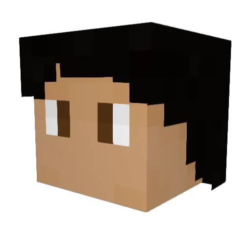 Redstone_939 Minecraft avatar head, 3D render