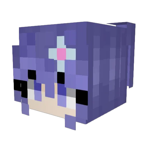 Redstoner_2019 Minecraft avatar head, 3D render