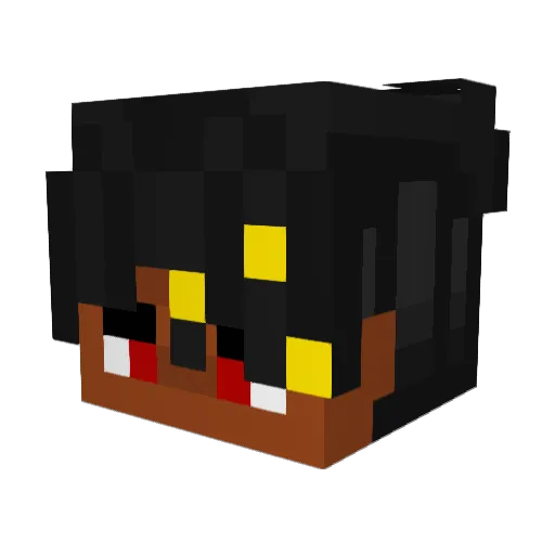 Redstorm134 Minecraft avatar head, 3D render
