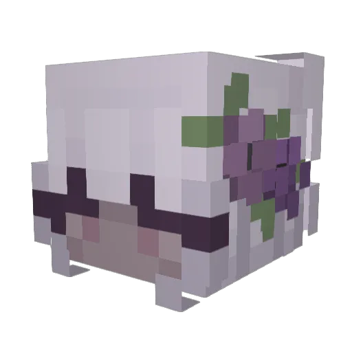 RedtheFemboy Minecraft avatar head, 3D render