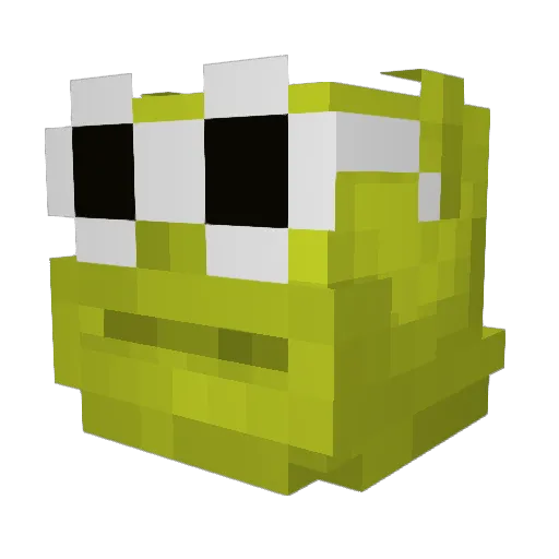 Reduts Minecraft avatar head, 3D render
