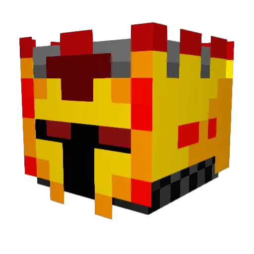 Redwood7707 Minecraft avatar head, 3D render