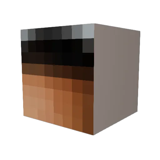 ReeDrag Minecraft avatar head, 3D render