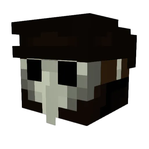 ReeTheBee45 Minecraft avatar head, 3D render