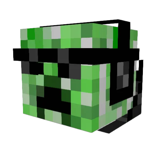 ReeceMcMahon Minecraft avatar head, 3D render