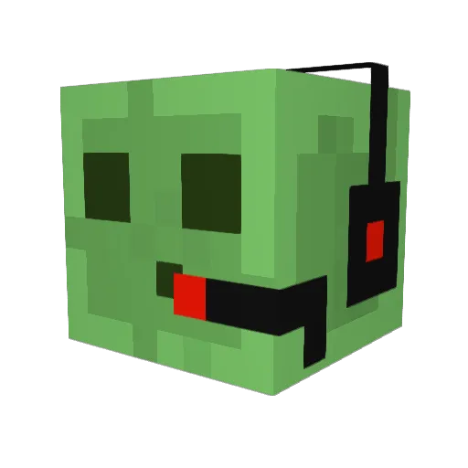 Reece_Hero Minecraft avatar head, 3D render
