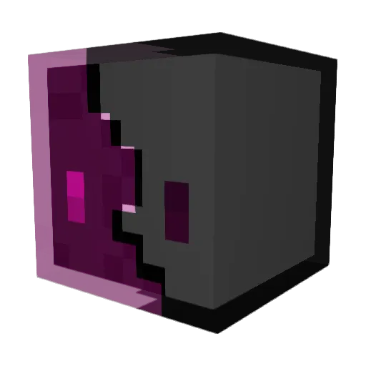 Reecetc Minecraft avatar head, 3D render