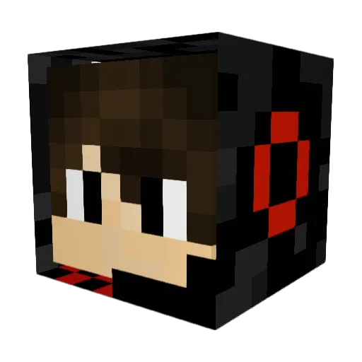 Reed920 Minecraft avatar head, 3D render
