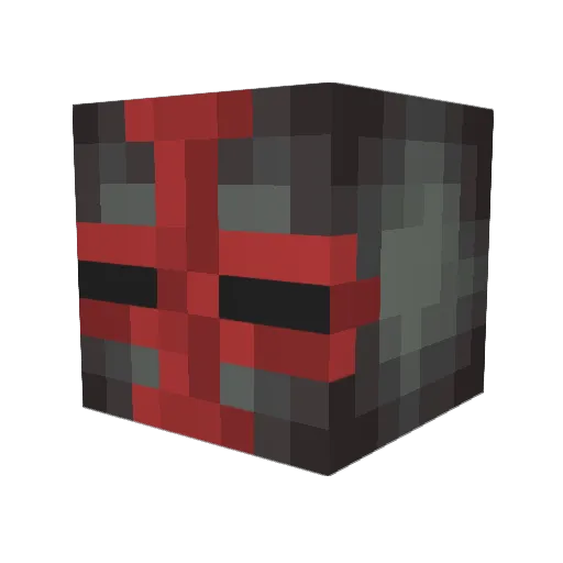 Reed_18 Minecraft avatar head, 3D render