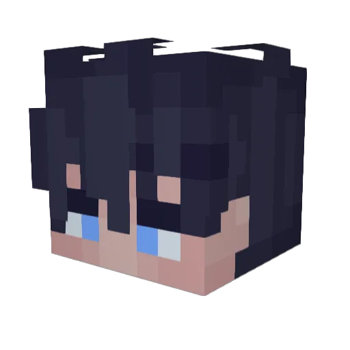 Reedy92 Minecraft avatar head, 3D render