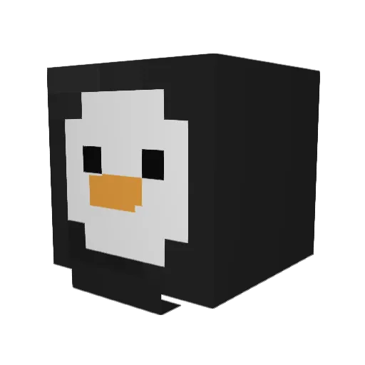 ReeepYT Minecraft avatar head, 3D render