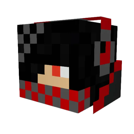 ReeferMan101 Minecraft avatar head, 3D render
