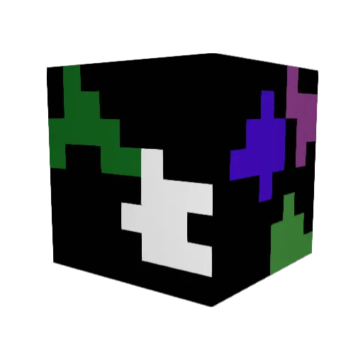 Reehacks Minecraft avatar head, 3D render