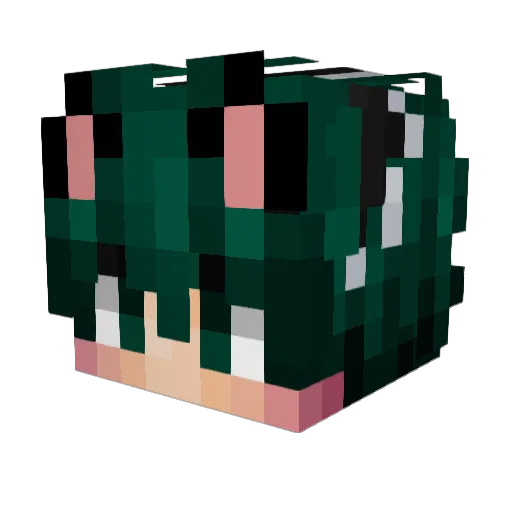 Reehlegamer Minecraft avatar head, 3D render