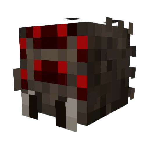 Reekabo Minecraft avatar head, 3D render