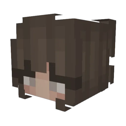 ReeseAveriette Minecraft avatar head, 3D render