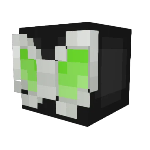 ReezyBeWildin Minecraft avatar head, 3D render
