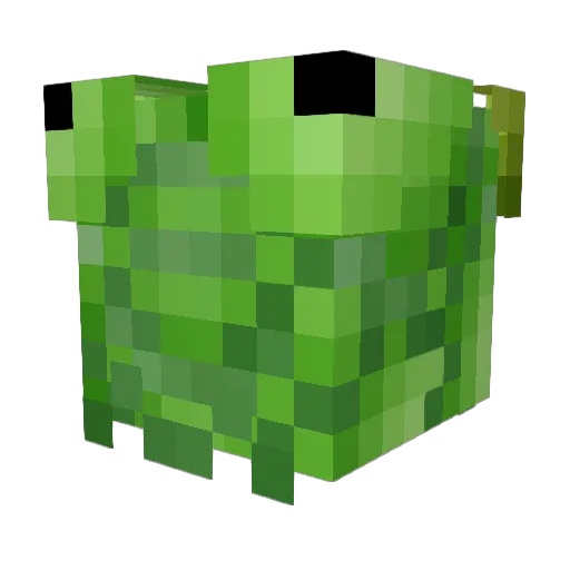ReflectedMantis Minecraft avatar head, 3D render