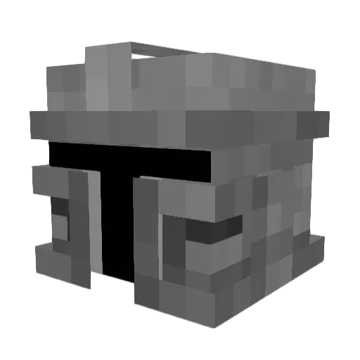 Reflex83 Minecraft avatar head, 3D render
