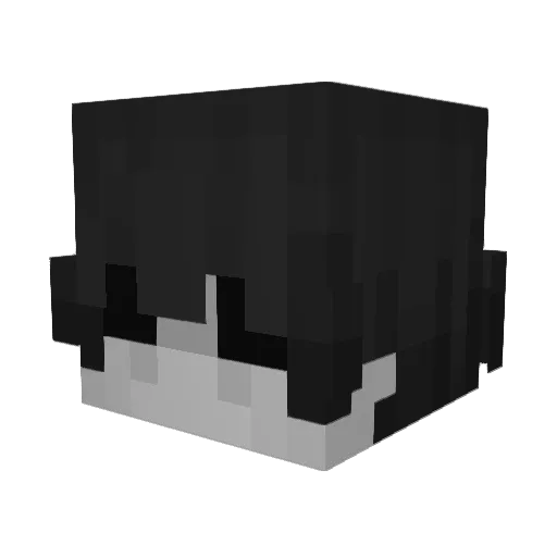 ReformedBless Minecraft avatar head, 3D render