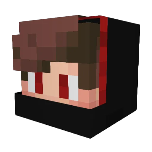 Reformed_Dani11 Minecraft avatar head, 3D render