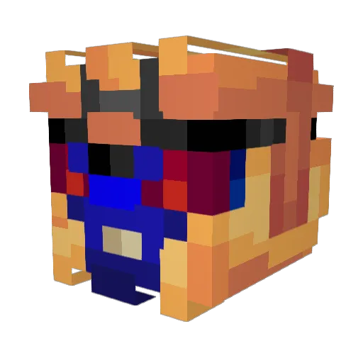 Regalia101 Minecraft avatar head, 3D render