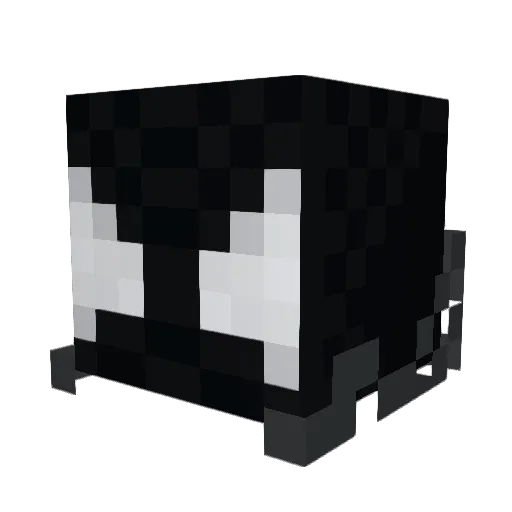 Regassedss Minecraft avatar head, 3D render