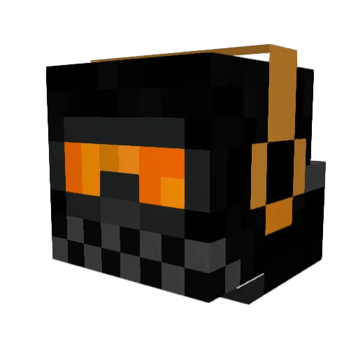 RegeNTO Minecraft avatar head, 3D render