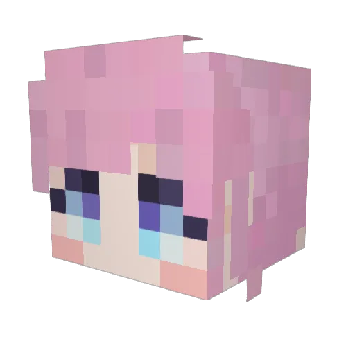 RegentLemur7281 Minecraft avatar head, 3D render