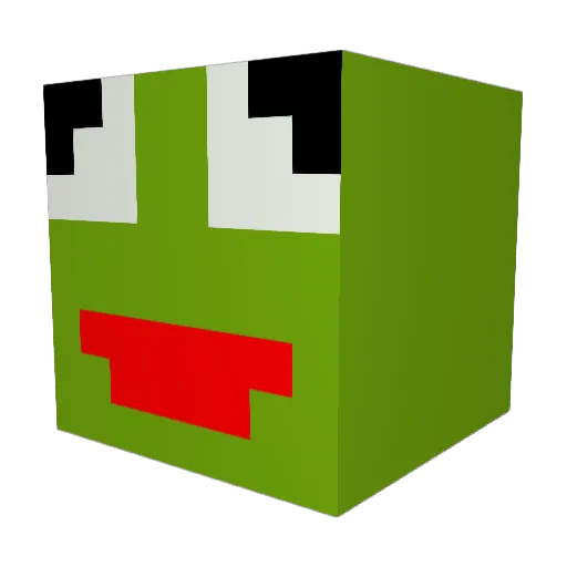 RegentVessell75 Minecraft avatar head, 3D render